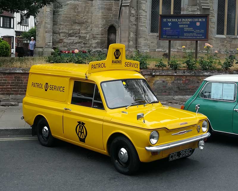 AA Commer Imp Van Alcester Car Show 2018